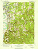 Glastonbury Connecticut Historical topographic map, 1:31680 scale, 7.5 X 7.5 Minute, Year 1953