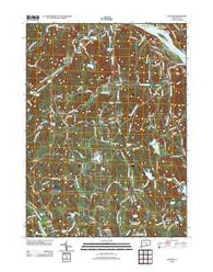 Haddam Connecticut Historical topographic map, 1:24000 scale, 7.5 X 7.5 Minute, Year 2012