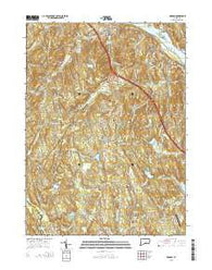 Haddam Connecticut Current topographic map, 1:24000 scale, 7.5 X 7.5 Minute, Year 2015