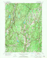 Hampton Connecticut Historical topographic map, 1:24000 scale, 7.5 X 7.5 Minute, Year 1953