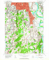 Hartford South Connecticut Historical topographic map, 1:24000 scale, 7.5 X 7.5 Minute, Year 1952
