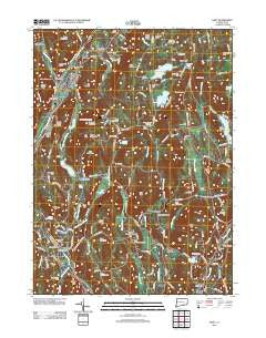 Kent Connecticut Historical topographic map, 1:24000 scale, 7.5 X 7.5 Minute, Year 2012