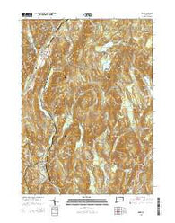 Kent Connecticut Current topographic map, 1:24000 scale, 7.5 X 7.5 Minute, Year 2015