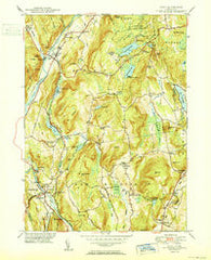 Kent Connecticut Historical topographic map, 1:31680 scale, 7.5 X 7.5 Minute, Year 1950