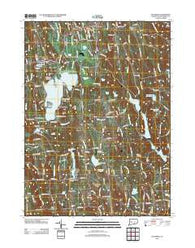 Litchfield Connecticut Historical topographic map, 1:24000 scale, 7.5 X 7.5 Minute, Year 2012
