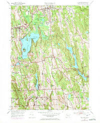 Litchfield Connecticut Historical topographic map, 1:24000 scale, 7.5 X 7.5 Minute, Year 1956
