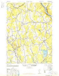 Long Hill Connecticut Historical topographic map, 1:31680 scale, 7.5 X 7.5 Minute, Year 1947