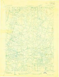 Manchester Connecticut Historical topographic map, 1:24000 scale, 7.5 X 7.5 Minute, Year 1928