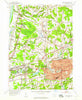 Manchester Connecticut Historical topographic map, 1:24000 scale, 7.5 X 7.5 Minute, Year 1952