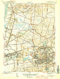 Manchester Connecticut Historical topographic map, 1:31680 scale, 7.5 X 7.5 Minute, Year 1944