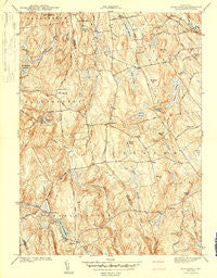 Marlboro Connecticut Historical topographic map, 1:31680 scale, 7.5 X 7.5 Minute, Year 1944