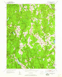 Marlborough Connecticut Historical topographic map, 1:24000 scale, 7.5 X 7.5 Minute, Year 1953