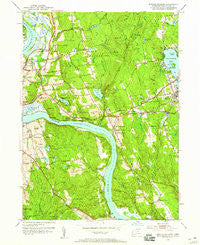 Middle Haddam Connecticut Historical topographic map, 1:24000 scale, 7.5 X 7.5 Minute, Year 1952
