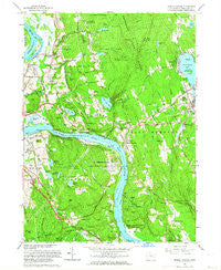 Middle Haddam Connecticut Historical topographic map, 1:24000 scale, 7.5 X 7.5 Minute, Year 1961