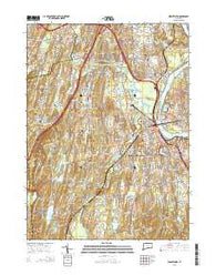 Middletown Connecticut Current topographic map, 1:24000 scale, 7.5 X 7.5 Minute, Year 2015