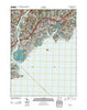 Milford Connecticut Historical topographic map, 1:24000 scale, 7.5 X 7.5 Minute, Year 2012