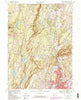 Mount Carmel Connecticut Historical topographic map, 1:24000 scale, 7.5 X 7.5 Minute, Year 1967