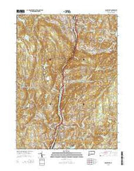 Naugatuck Connecticut Current topographic map, 1:24000 scale, 7.5 X 7.5 Minute, Year 2015