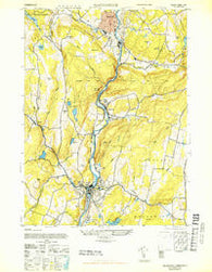Naugatuck Connecticut Historical topographic map, 1:31680 scale, 7.5 X 7.5 Minute, Year 1943