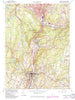 Naugatuck Connecticut Historical topographic map, 1:24000 scale, 7.5 X 7.5 Minute, Year 1964
