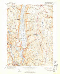 New Hartford Connecticut Historical topographic map, 1:31680 scale, 7.5 X 7.5 Minute, Year 1951