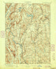 New Milford Connecticut Historical topographic map, 1:62500 scale, 15 X 15 Minute, Year 1904