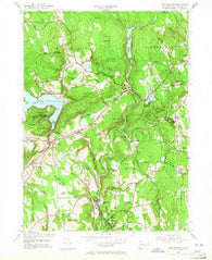 New Preston Connecticut Historical topographic map, 1:24000 scale, 7.5 X 7.5 Minute, Year 1955