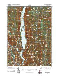 New Hartford Connecticut Historical topographic map, 1:24000 scale, 7.5 X 7.5 Minute, Year 2012