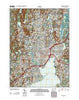 New Haven Connecticut Historical topographic map, 1:24000 scale, 7.5 X 7.5 Minute, Year 2012