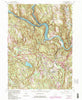 Newtown Connecticut Historical topographic map, 1:24000 scale, 7.5 X 7.5 Minute, Year 1963