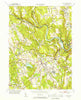Newtown Connecticut Historical topographic map, 1:31680 scale, 7.5 X 7.5 Minute, Year 1953