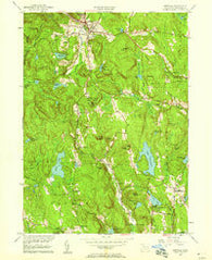 Norfolk Connecticut Historical topographic map, 1:24000 scale, 7.5 X 7.5 Minute, Year 1956