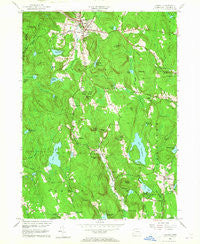 Norfolk Connecticut Historical topographic map, 1:24000 scale, 7.5 X 7.5 Minute, Year 1956