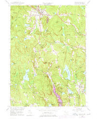 Norfolk Connecticut Historical topographic map, 1:24000 scale, 7.5 X 7.5 Minute, Year 1956