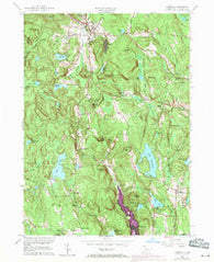 Norfolk Connecticut Historical topographic map, 1:24000 scale, 7.5 X 7.5 Minute, Year 1965