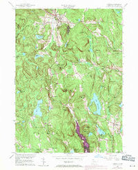 Norfolk Connecticut Historical topographic map, 1:24000 scale, 7.5 X 7.5 Minute, Year 1965