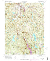 Norfolk Connecticut Historical topographic map, 1:24000 scale, 7.5 X 7.5 Minute, Year 1956
