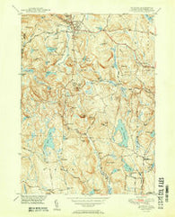 Norfolk Connecticut Historical topographic map, 1:31680 scale, 7.5 X 7.5 Minute, Year 1951