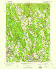 Norwalk North Connecticut Historical topographic map, 1:24000 scale, 7.5 X 7.5 Minute, Year 1951