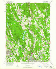 Norwalk North Connecticut Historical topographic map, 1:24000 scale, 7.5 X 7.5 Minute, Year 1951