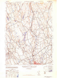 Norwalk North Connecticut Historical topographic map, 1:31680 scale, 7.5 X 7.5 Minute, Year 1943