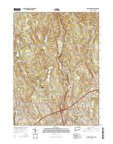 Norwalk North Connecticut Current topographic map, 1:24000 scale, 7.5 X 7.5 Minute, Year 2015