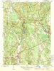 Old Mystic Connecticut Historical topographic map, 1:31680 scale, 7.5 X 7.5 Minute, Year 1943