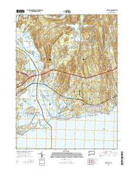 Old Lyme Connecticut Current topographic map, 1:24000 scale, 7.5 X 7.5 Minute, Year 2015