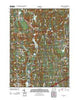 Old Mystic Connecticut Historical topographic map, 1:24000 scale, 7.5 X 7.5 Minute, Year 2012