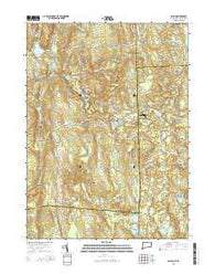 Oneco Connecticut Current topographic map, 1:24000 scale, 7.5 X 7.5 Minute, Year 2015