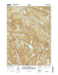 Palmertown Connecticut Current topographic map, 1:24000 scale, 7.5 X 7.5 Minute, Year 2015