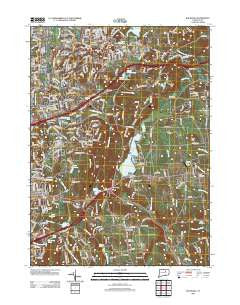 Rockville Connecticut Historical topographic map, 1:24000 scale, 7.5 X 7.5 Minute, Year 2012
