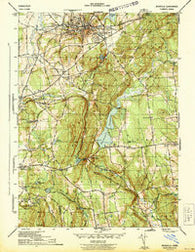 Rockville Connecticut Historical topographic map, 1:31680 scale, 7.5 X 7.5 Minute, Year 1944
