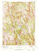 Roxbury Connecticut Historical topographic map, 1:24000 scale, 7.5 X 7.5 Minute, Year 1955
